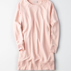 BLUSH SWEATSHIRT DRESS